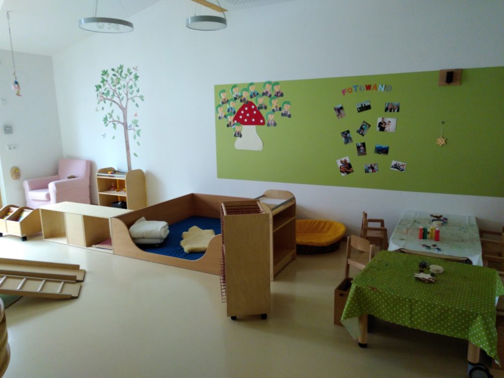 Kinderkrippe Zwergenland Wohlfühlbereich