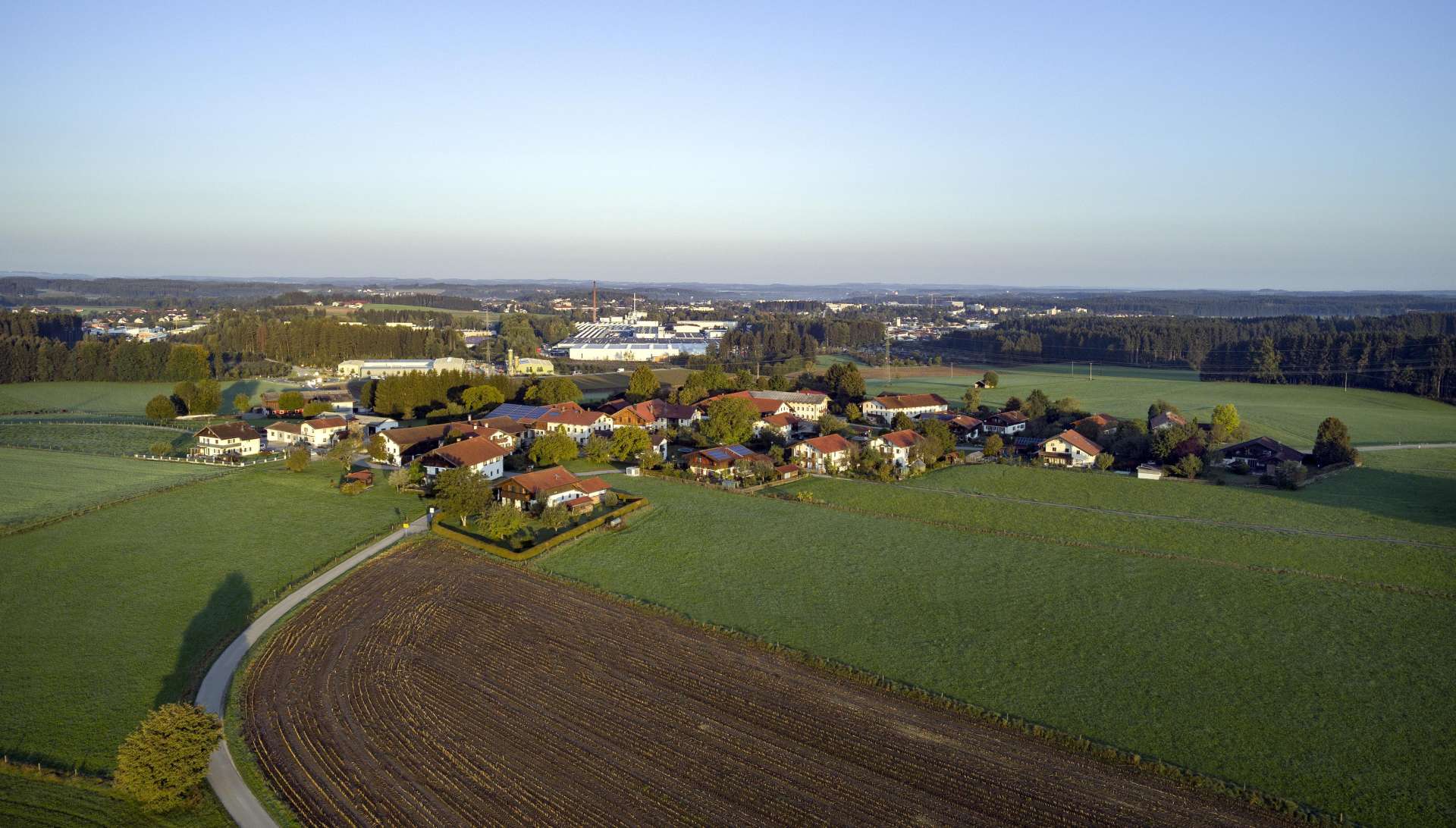 Stadtplan und Verkehrsanbindung Traunreut