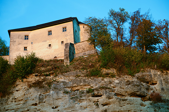 Hochschloß Stein an der Traun, Steiner Burg