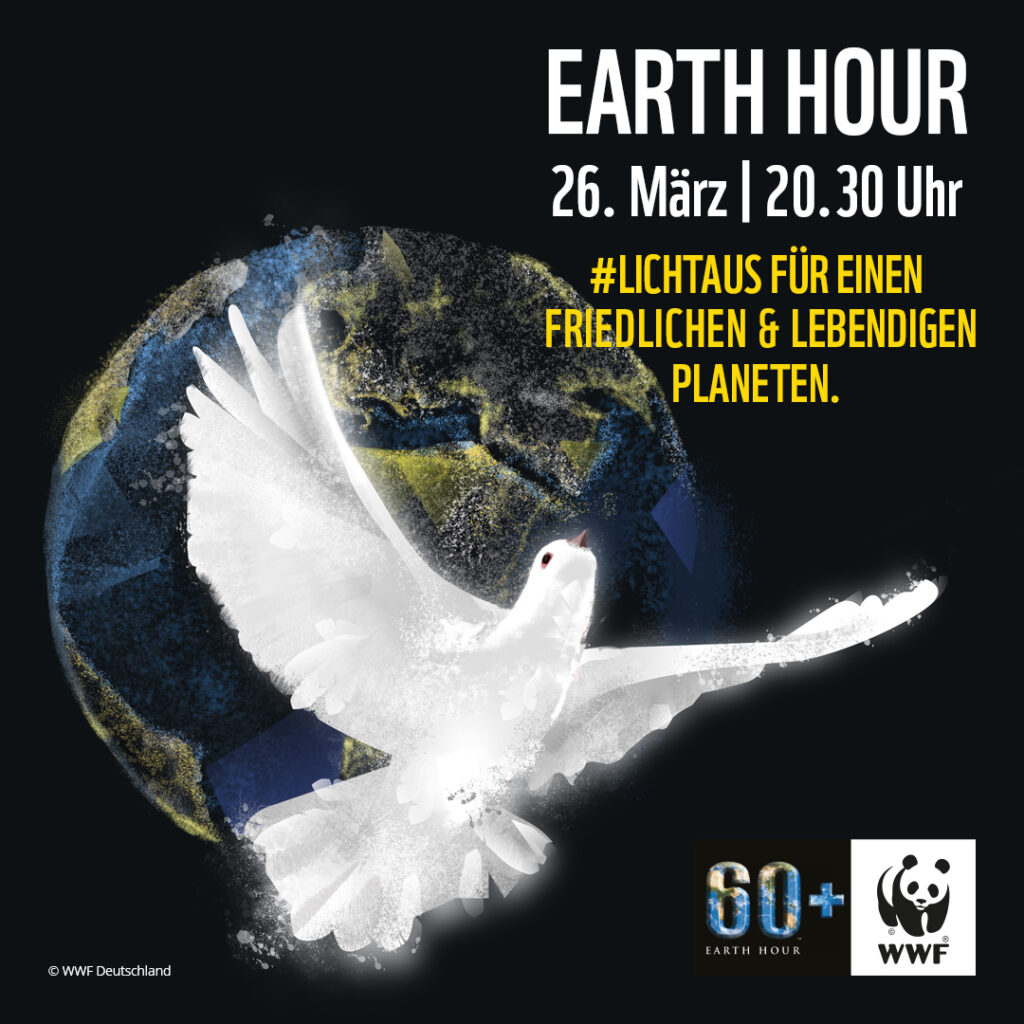 WWF Deutschland, Earth Hour, Klimaschutz, Stadt Traunreut