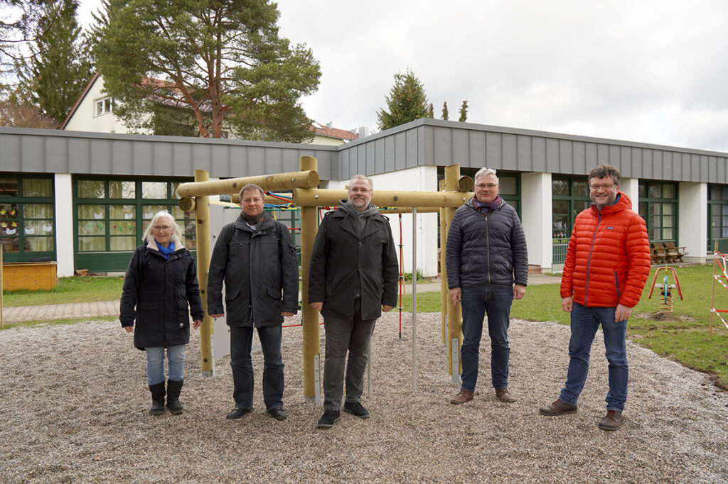 Kindergarten, Spielgeräte, Traunreut, Stadt Traunreut